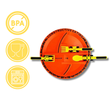 Load image into Gallery viewer, Set di piatti e utensili per un'alimentazione creativa e costruttiva - Ozerty