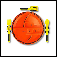 Load image into Gallery viewer, Set di piatti e utensili per un'alimentazione creativa e costruttiva - Ozerty