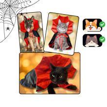 Load image into Gallery viewer, Costume di Halloween per animali domestici da Dracula - Ozerty