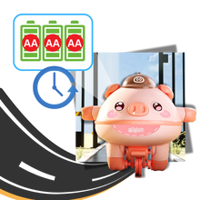 Load image into Gallery viewer, Maialino in monociclo giocattolo - Ozerty