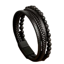 Load image into Gallery viewer, Bracciale umanico disintossicante -Nero - Ozerty