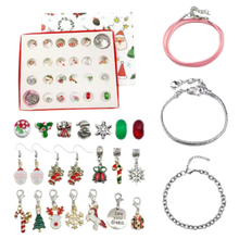 Load image into Gallery viewer, Calendario dell'Avvento 24 Giorni con Gioielli Fai-da-Te -Rosa - Ozerty