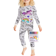 Carica l'immagine nel visualizzatore di Gallery, Pigiama Doodle Dream -Cavallo incantato - Ozerty