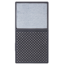 Load image into Gallery viewer, Zerbino Disinfettante con Doppia Zona di Pulizia -Grigio - Ozerty