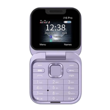 Load image into Gallery viewer, Telefono cellulare pieghevole Dual Sim piccolo -I16 Pro/Viola - Ozerty
