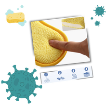 Load image into Gallery viewer, Spugna per piatti riutilizzabile e durevole - Ozerty