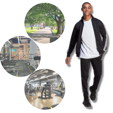 Carica l'immagine nel visualizzatore di Gallery, Tuta da ginnastica dinamica da uomo - Ozerty