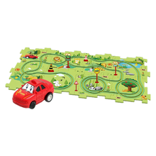 Load image into Gallery viewer, Set di piste educative per auto elettriche -Foresta/15 Pezzi - Ozerty