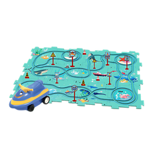 Load image into Gallery viewer, Set di piste educative per auto elettriche -Oceano/25 Pezzi - Ozerty