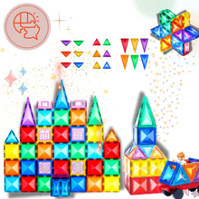 Load image into Gallery viewer, Blocchi da costruzione magnetici educativi - Ozerty
