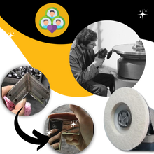 Load image into Gallery viewer, Ruota di lucidatura efficiente per trapano - Ozerty
