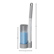Load image into Gallery viewer, Spazzola per WC monouso a pulizia efficiente - Ozerty