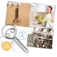 Load image into Gallery viewer, Frusta per impasto danese in acciaio inossidabile - Ozerty