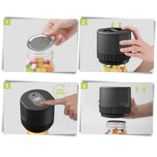 Load image into Gallery viewer, Sigillatrice elettrica sottovuoto per barattoli - Ozerty