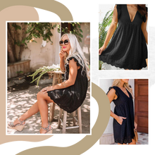 Load image into Gallery viewer, Abito elegante in broderie anglaise - Ozerty