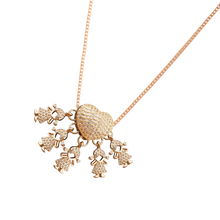 Load image into Gallery viewer, Elegante collana con charm per la mamma -5 Ragazze - Ozerty