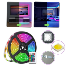 Load image into Gallery viewer, Striscia led RGB ad alta efficienza energetica - Ozerty