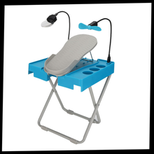 Carica l'immagine nel visualizzatore di Gallery, Poggiapiedi Ergonomico con LED per la Pedicure - Ozerty