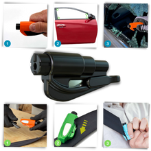 Load image into Gallery viewer, Strumento di rottura per auto essenziale 2 in 1 - Ozerty