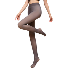 Load image into Gallery viewer, Collant foderati in pile finto traslucido -Grigio/Spessore1/S-MGrigio/Spessore1/L-XLGrigio/Spessore2/S-MGrigio/Spessore2/L-XLGrigio/Spessore3/S-MGrigio/Spessore3/L-XL - Ozerty