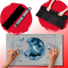 Load image into Gallery viewer, Tappetino per Puzzle in Feltro Arrotolabile - Ozerty