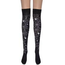 Load image into Gallery viewer, Calze Compressori con Design Festivi per Halloween -Ragno - Ozerty