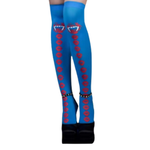 Load image into Gallery viewer, Calze Compressori con Design Festivi per Halloween -Gambe infestate - Ozerty