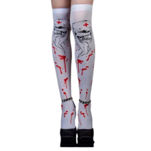 Load image into Gallery viewer, Calze Compressori con Design Festivi per Halloween -Ombra velenosa - Ozerty