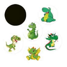 Load image into Gallery viewer, Adesivi per l'Educazione al Vasino Attivati dal Calore -Dinosauro - Ozerty