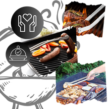 Carica l'immagine nel visualizzatore di Gallery, Pinze per barbecue resistenti al calore - Ozerty