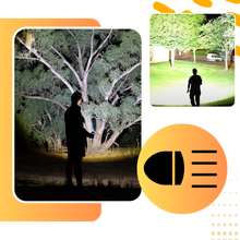 Load image into Gallery viewer, Torcia a led ricaricabile ad alto raggio - Ozerty