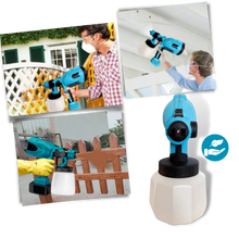 Carica l'immagine nel visualizzatore di Gallery, Pistola a spruzzo per verniciatura a batteria ad alta pressione - Ozerty