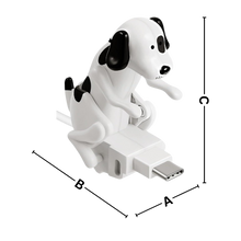 Load image into Gallery viewer, Cavo di ricarica rapida con cane saltellante - Ozerty