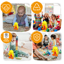 Load image into Gallery viewer, Giocattolo interattivo con anatra danzante illuminata - Ozerty