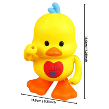 Load image into Gallery viewer, Giocattolo interattivo con anatra danzante illuminata - Ozerty