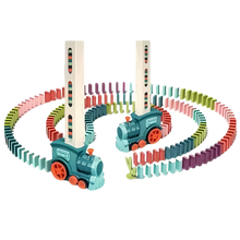 Carica l'immagine nel visualizzatore di Gallery, Trenino Domino Automatico e Interattivo -Blu - Ozerty