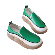 Carica l'immagine nel visualizzatore di Gallery, Mocassini con piattaforma leggera e morbida -Verde/EU35Verde/EU36Verde/EU37Verde/EU38Verde/EU39Verde/EU40 - Ozerty