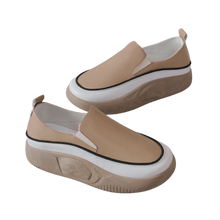 Carica l'immagine nel visualizzatore di Gallery, Mocassini con piattaforma leggera e morbida -Cachi/EU35Cachi/EU36Cachi/EU37Cachi/EU38Cachi/EU39Cachi/EU40 - Ozerty