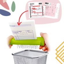 Carica l'immagine nel visualizzatore di Gallery, Tritacarte manuale portatile - Ozerty