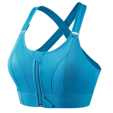 Load image into Gallery viewer, Reggiseno Sportivo Racerback a Massimo Supporto -Blu/SBlu/LBlu/MBlu/XLBlu/2XLBlu/3XLBlu/4XLBlu/5XL - Ozerty