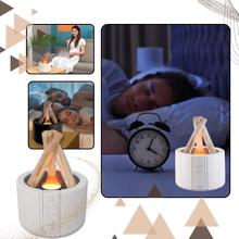 Load image into Gallery viewer, Diffusore di Oli Essenziali a Forma di Falò - Ozerty