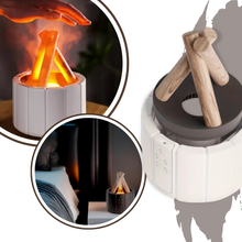 Load image into Gallery viewer, Diffusore di Oli Essenziali a Forma di Falò - Ozerty