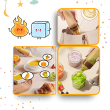 Load image into Gallery viewer, Biberon anti-perdita con cucchiaio in silicone - Ozerty