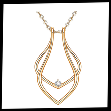 Load image into Gallery viewer, Ciondolo Porta Anelli Minimalista - Ozerty, 2 in 1 supporto ad anello per telefono - Ozerty