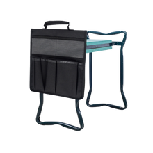 Load image into Gallery viewer, Inginocchiatoio multiuso per il giardinaggio -Nero - Ozerty