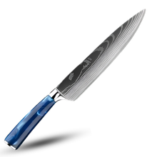 Load image into Gallery viewer, Coltelli giapponesi Blu Oceano -Gyutoh - Coltello da chef 20 cm - Ozerty