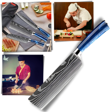 Load image into Gallery viewer, Coltelli giapponesi Blu Oceano - Ozerty