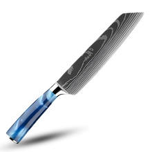 Load image into Gallery viewer, Coltelli giapponesi Blu Oceano -Coltello Kiritsuke - Coltello da chef 19 cm - Ozerty