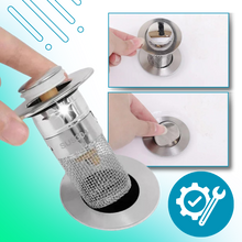 Load image into Gallery viewer, Tappo per lavello pop-up per l'isolamento degli odori - Ozerty