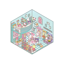 Load image into Gallery viewer, Adesivi Racconti Pastello per la Casa -Casa verde - Ozerty